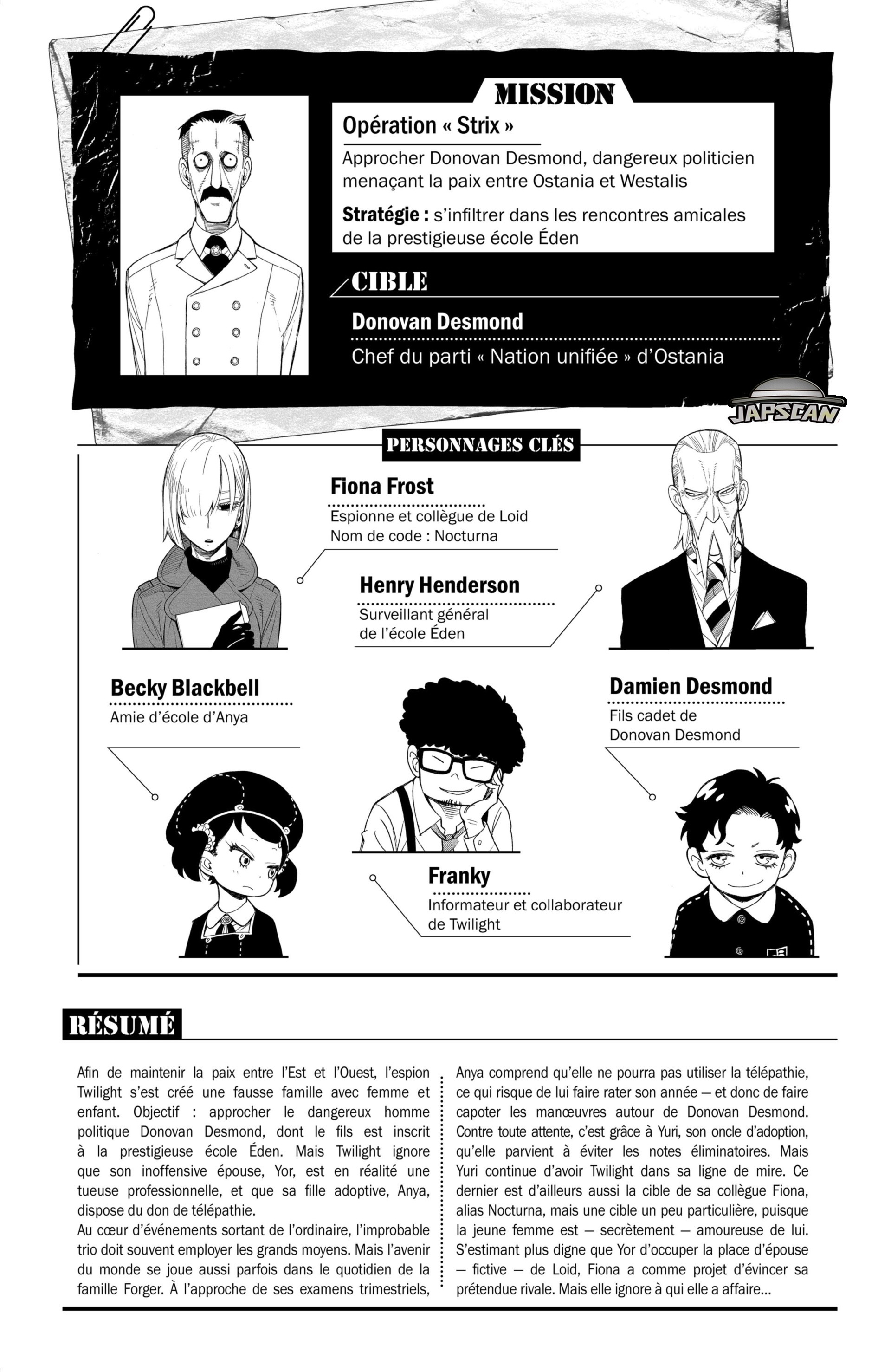 Read SPY×FAMILY FR Manga Online