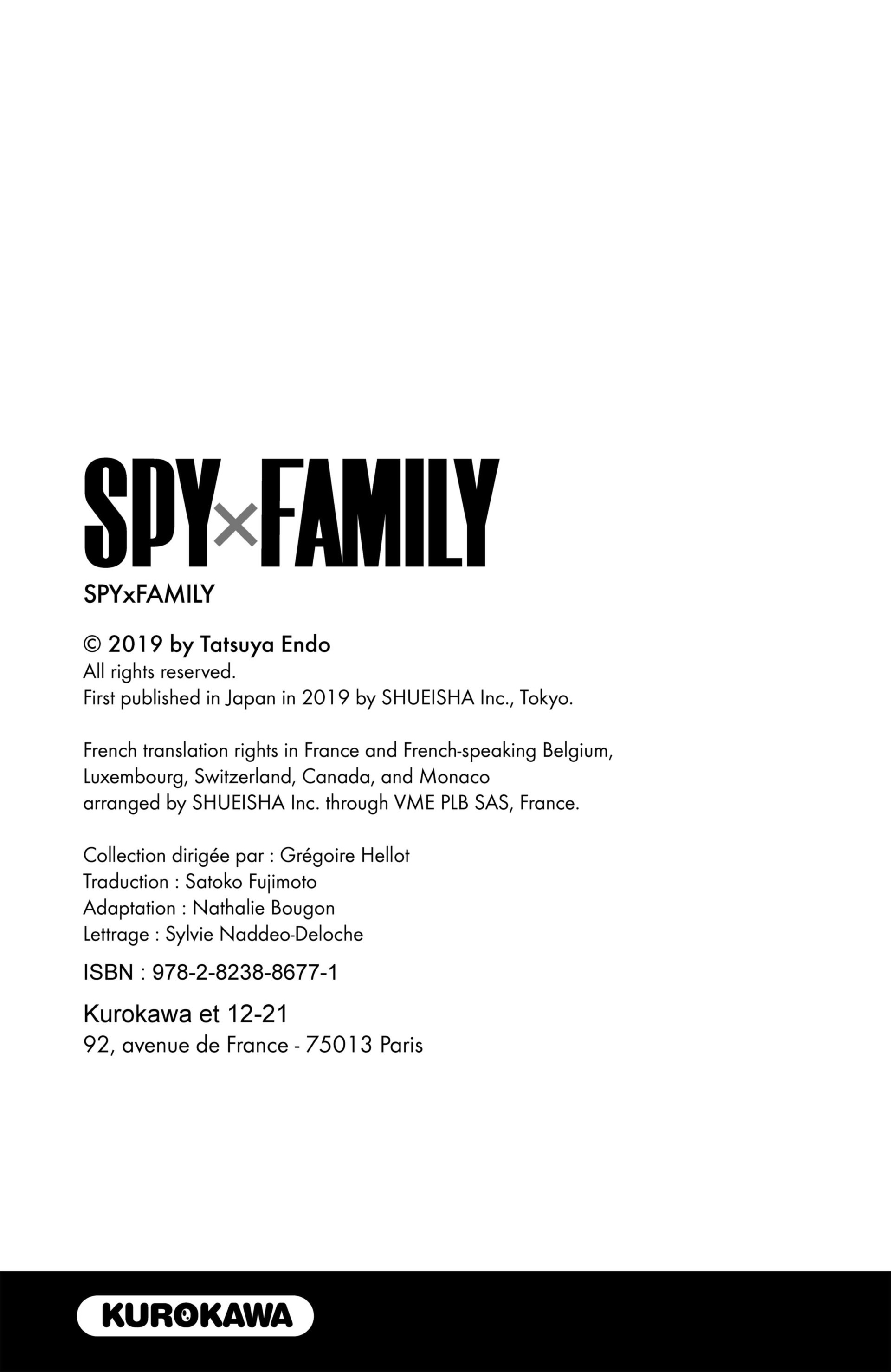 Read SPY×FAMILY FR Manga Online