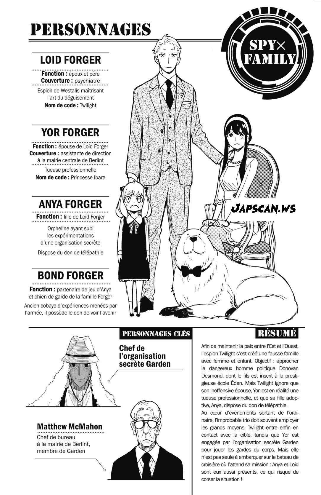 Read SPY×FAMILY FR Manga Online