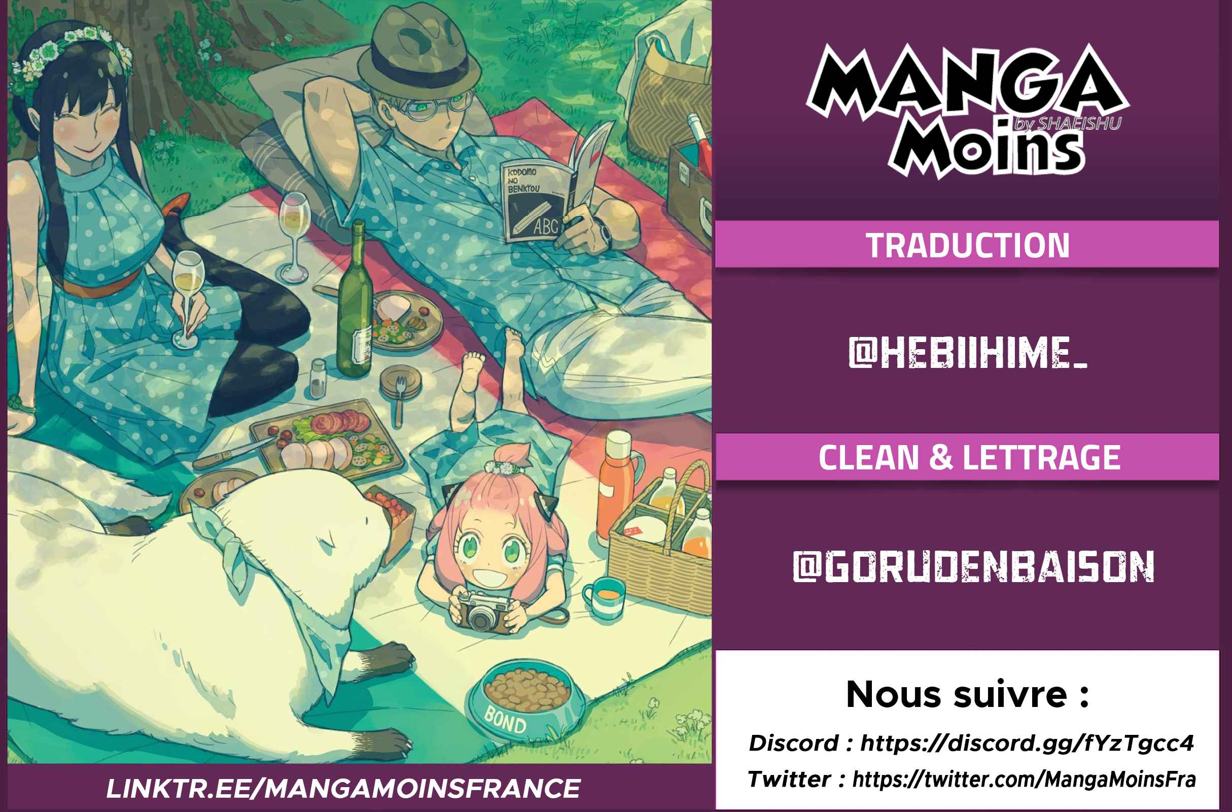 Read SPY×FAMILY FR Manga Online