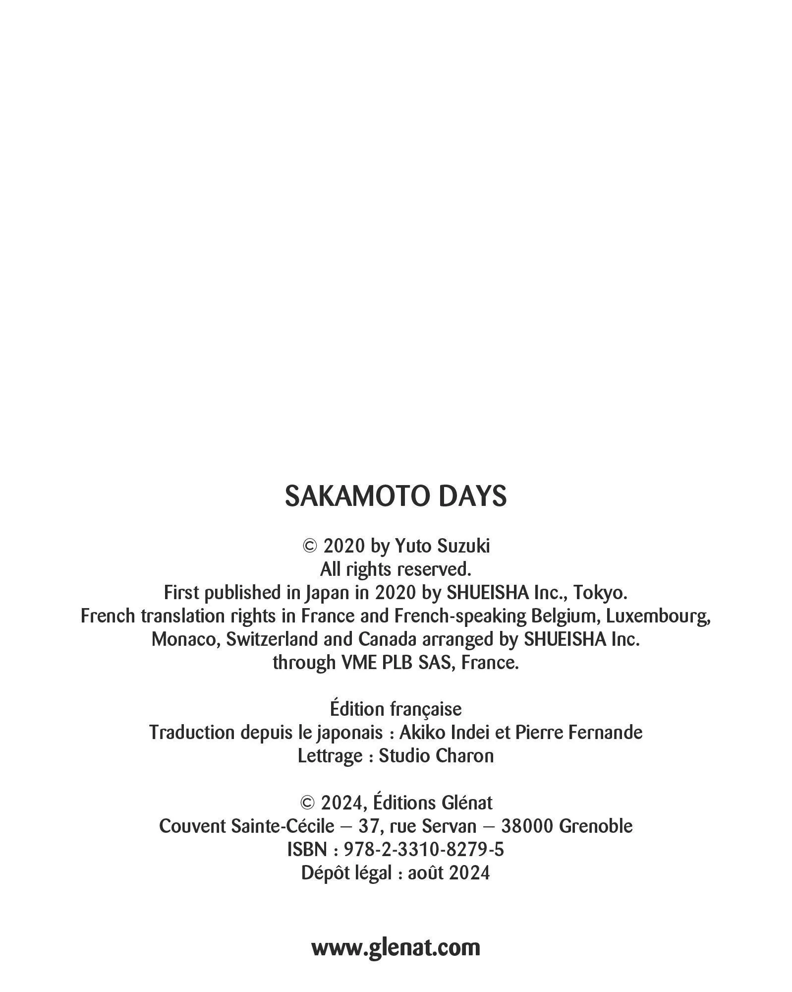 Read Sakamoto Days FR Manga Online