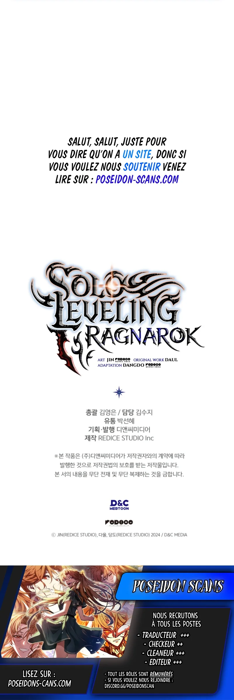 Read Solo leveling FR Manga Online