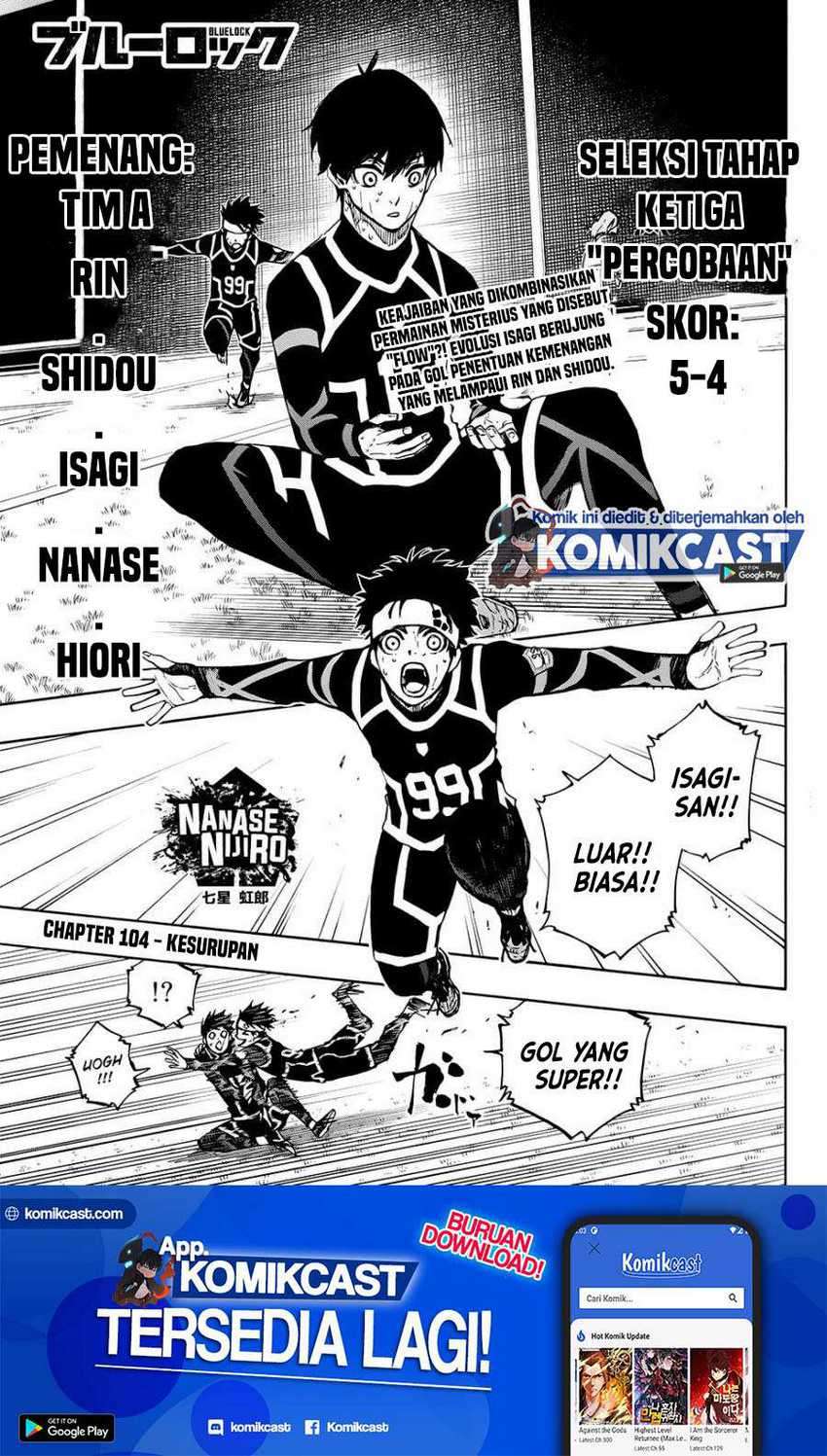 Read Blue Lock ID Manga Online