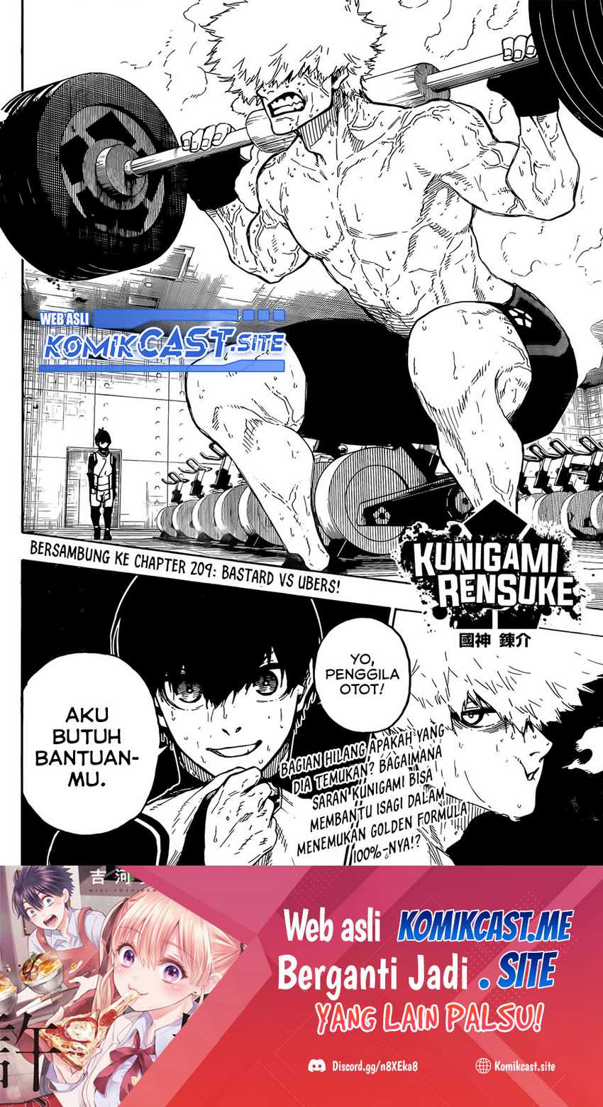 Read Blue Lock ID Manga Online
