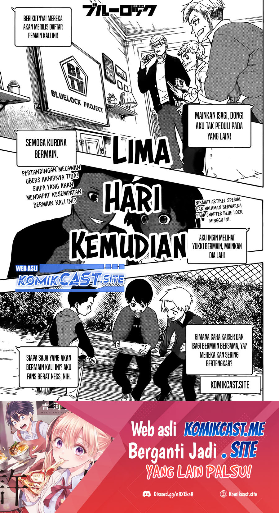 Read Blue Lock ID Manga Online