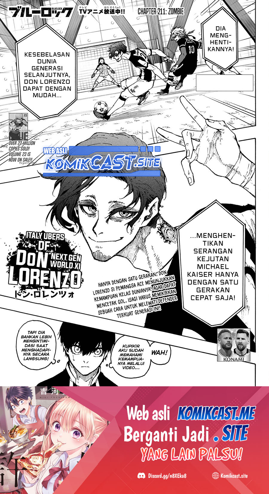 Read Blue Lock ID Manga Online