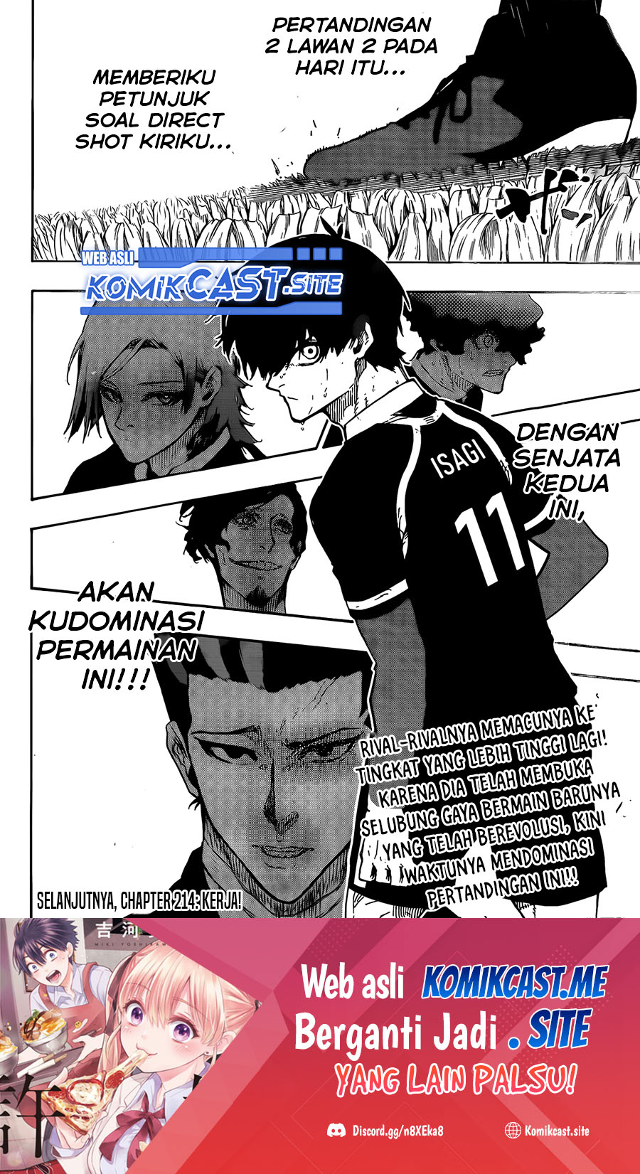 Read Blue Lock ID Manga Online