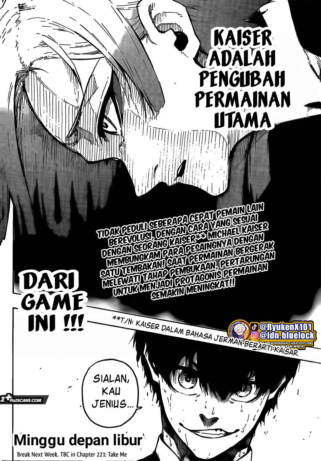 Read Blue Lock ID Manga Online