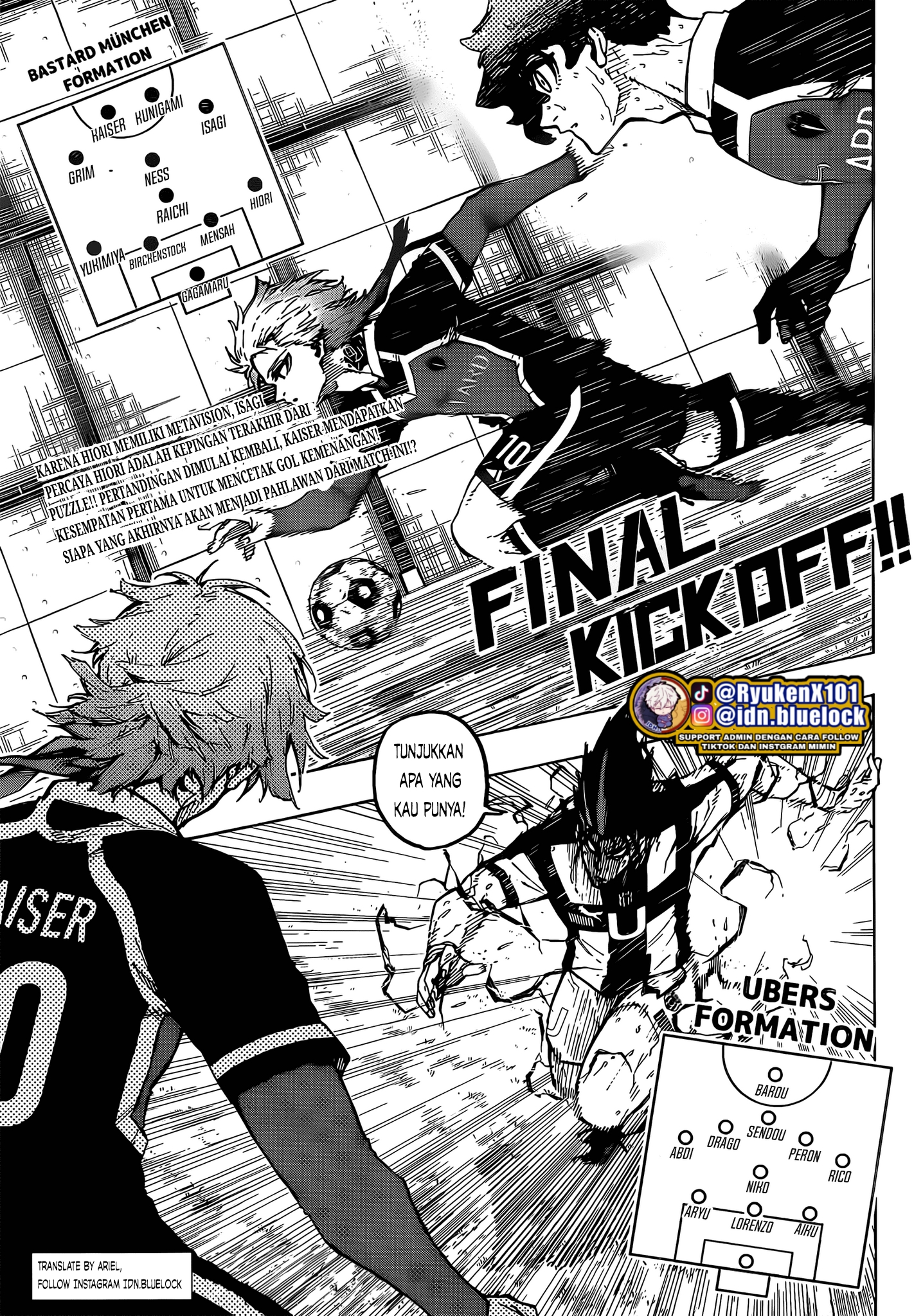 Read Blue Lock ID Manga Online