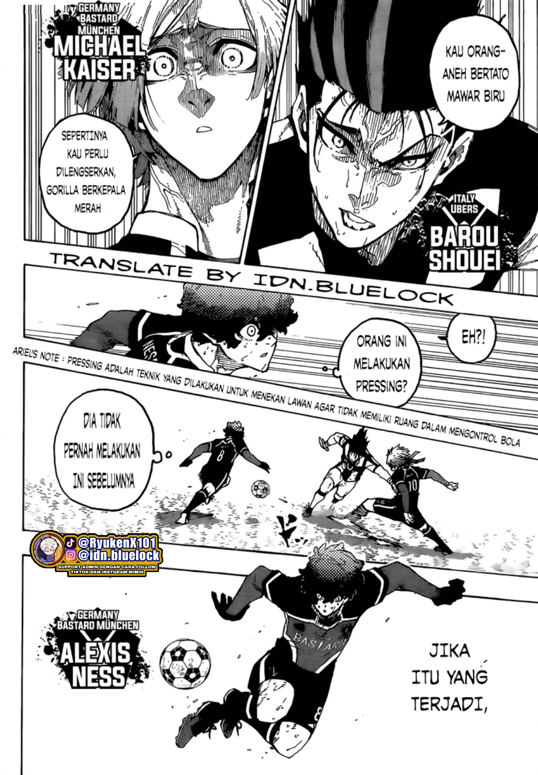 Read Blue Lock ID Manga Online
