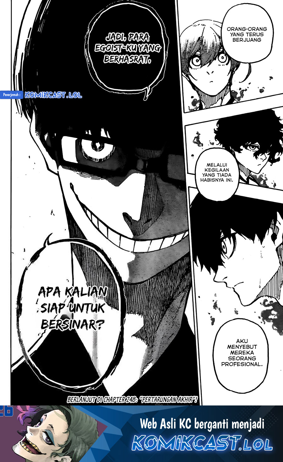 Read Blue Lock ID Manga Online