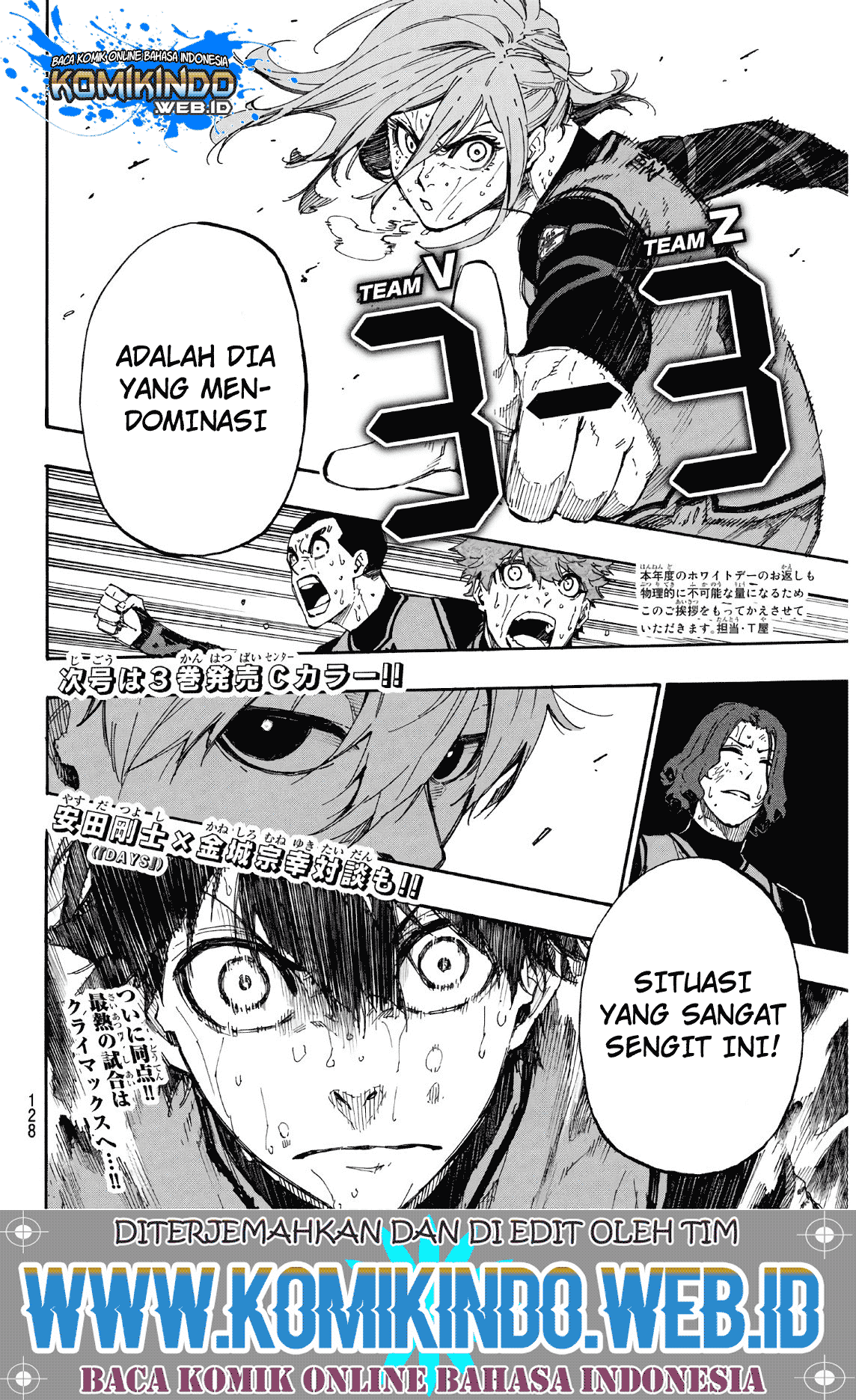Read Blue Lock ID Manga Online
