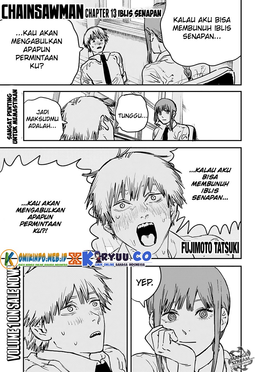 Read Chainsaw man ID Manga Online