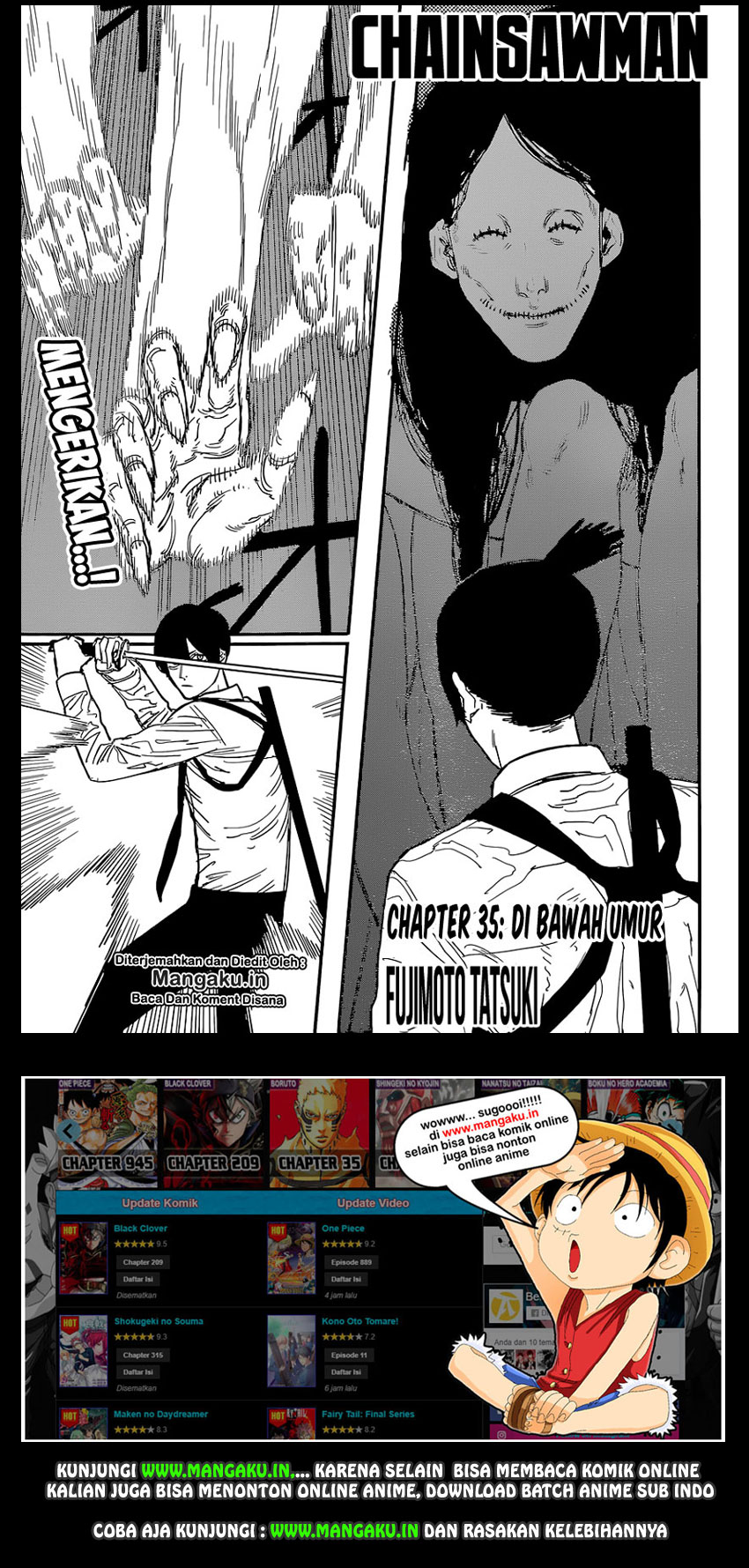 Read Chainsaw man ID Manga Online