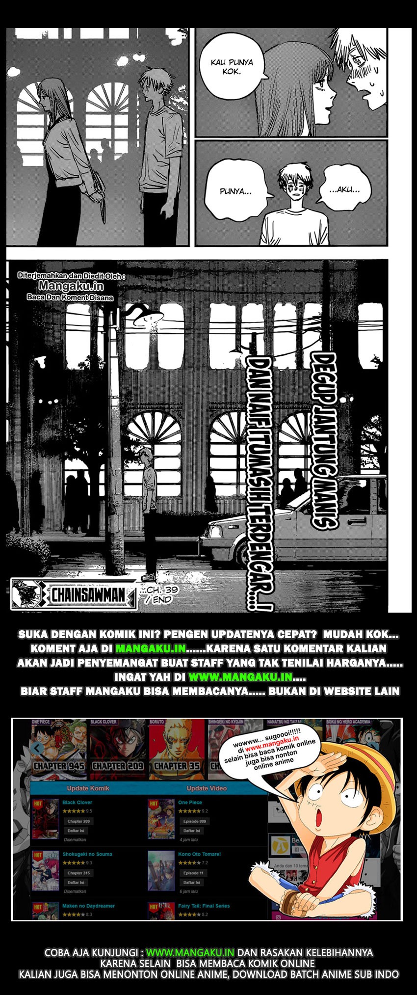 Read Chainsaw man ID Manga Online