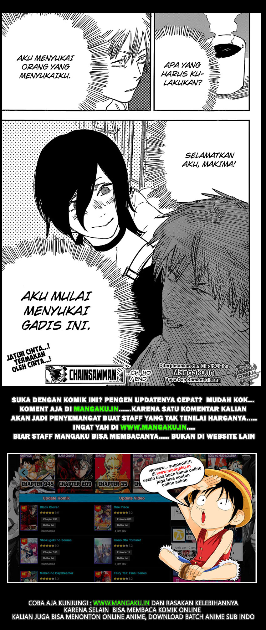 Read Chainsaw man ID Manga Online