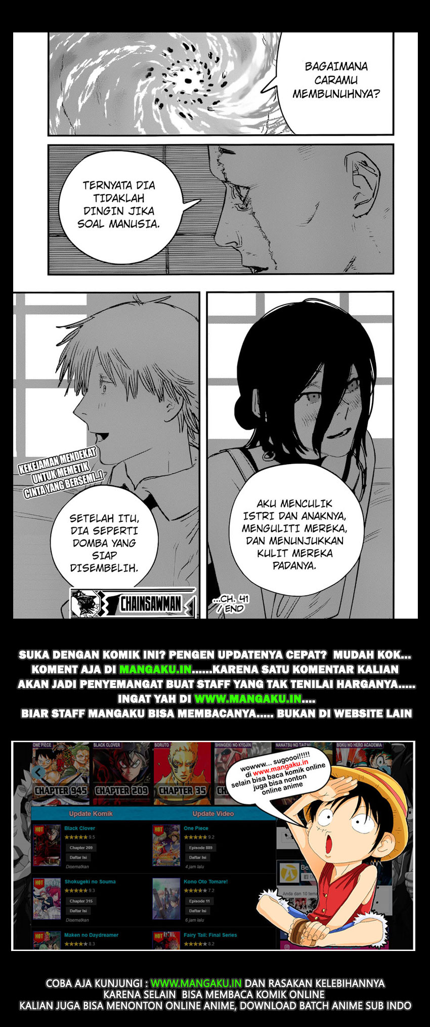 Read Chainsaw man ID Manga Online
