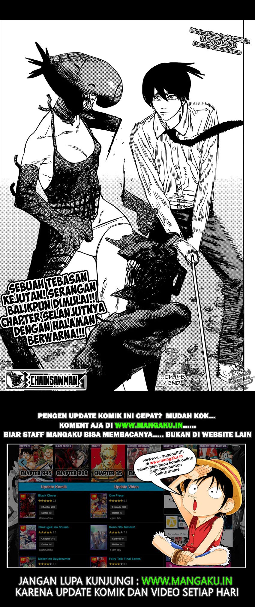 Read Chainsaw man ID Manga Online
