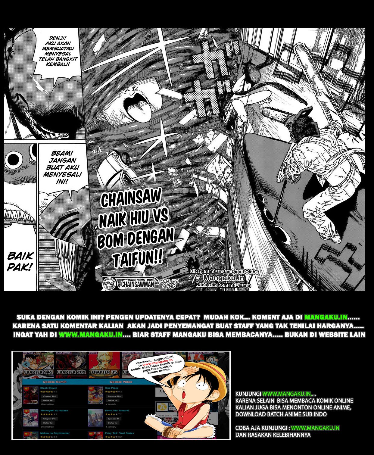 Read Chainsaw man ID Manga Online