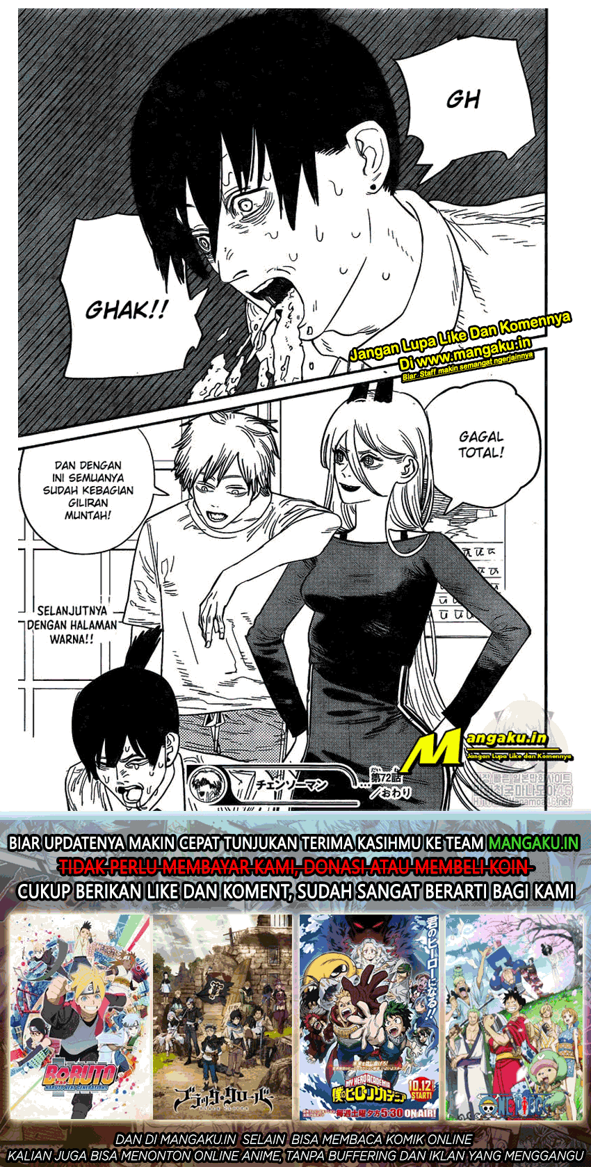 Read Chainsaw man ID Manga Online