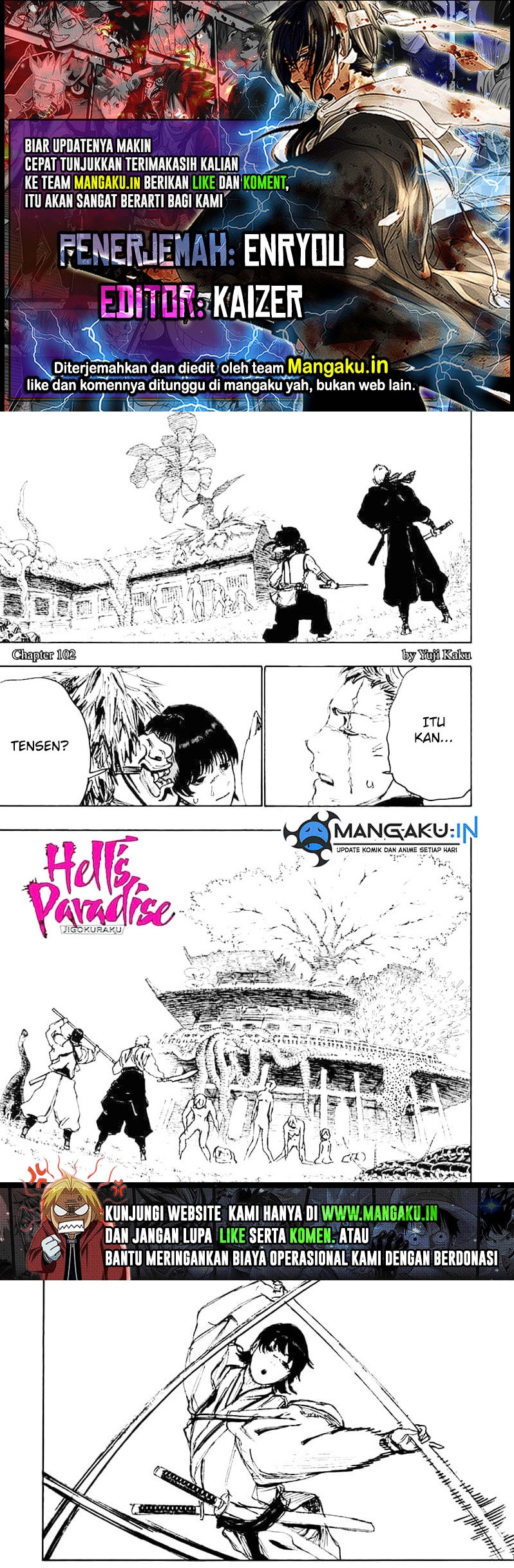 Read Jigokuraku ID Manga Online