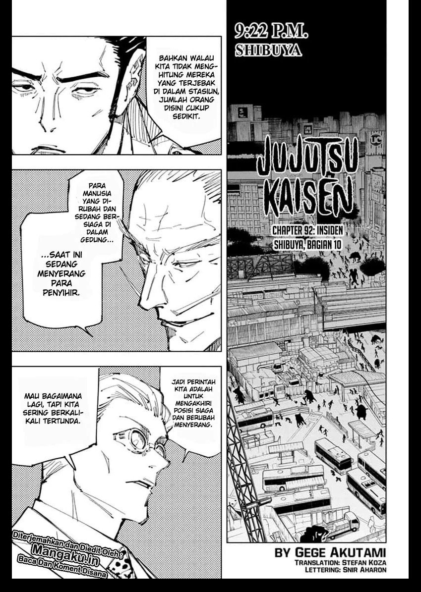 Read Jujutsu Kaisen ID Manga Online
