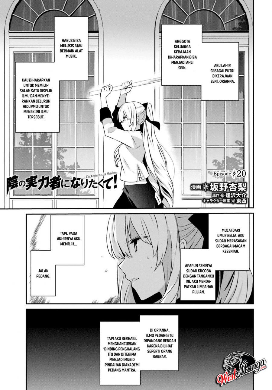 Read Kage no Jitsuryokusha ni Naritakute Bahasa ID Manga Online