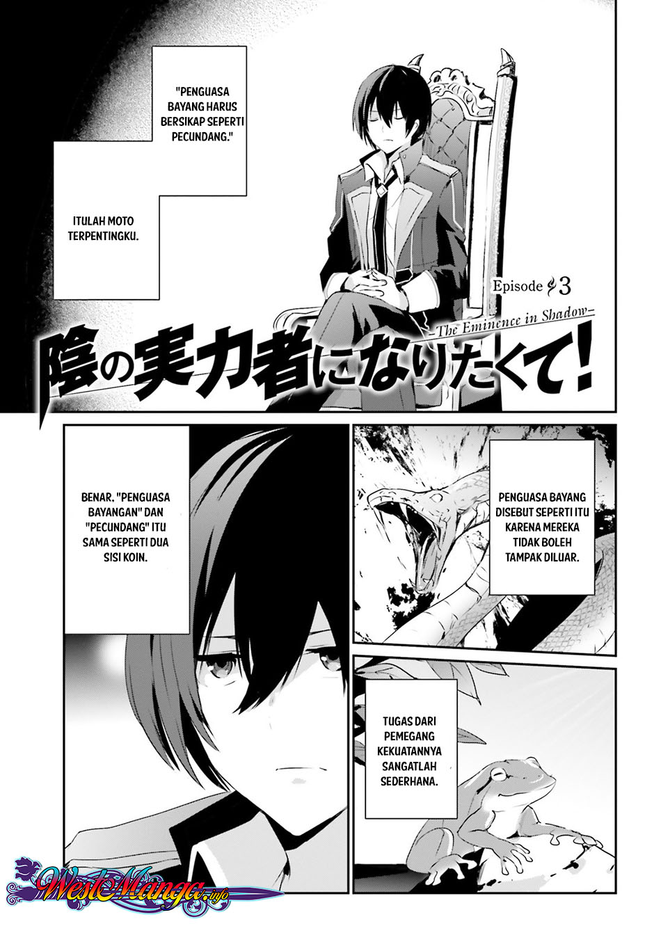 Read Kage no Jitsuryokusha ni Naritakute Bahasa ID Manga Online