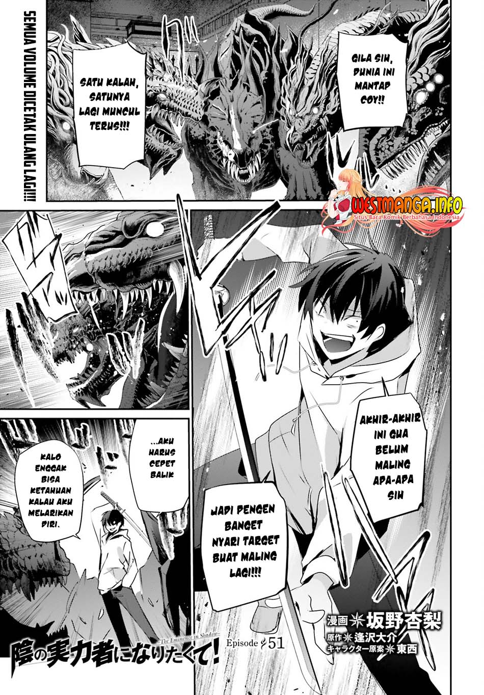 Read Kage no Jitsuryokusha ni Naritakute Bahasa ID Manga Online