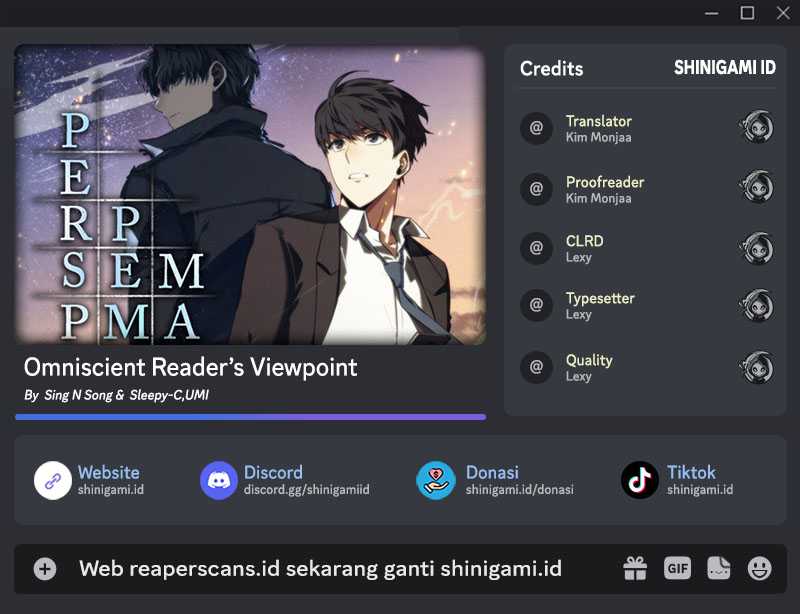 Read Omniscient Reader’s Viewpoint ID Manga Online