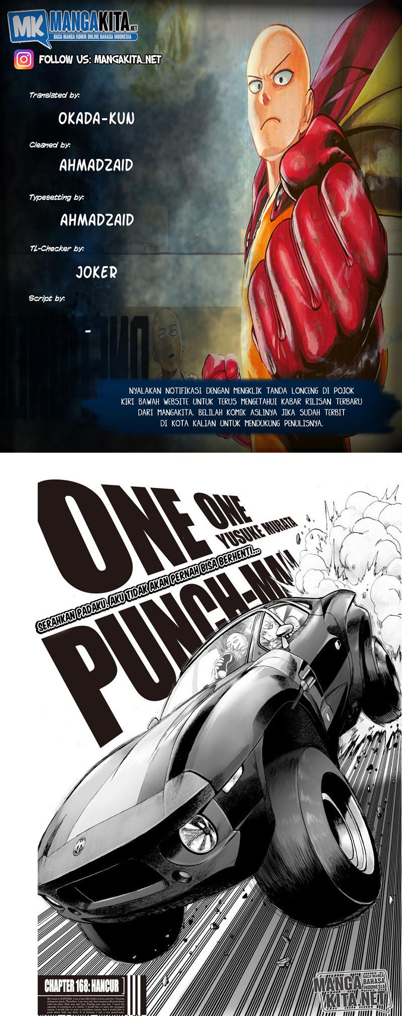 Read One Punch-Man ID Manga Online