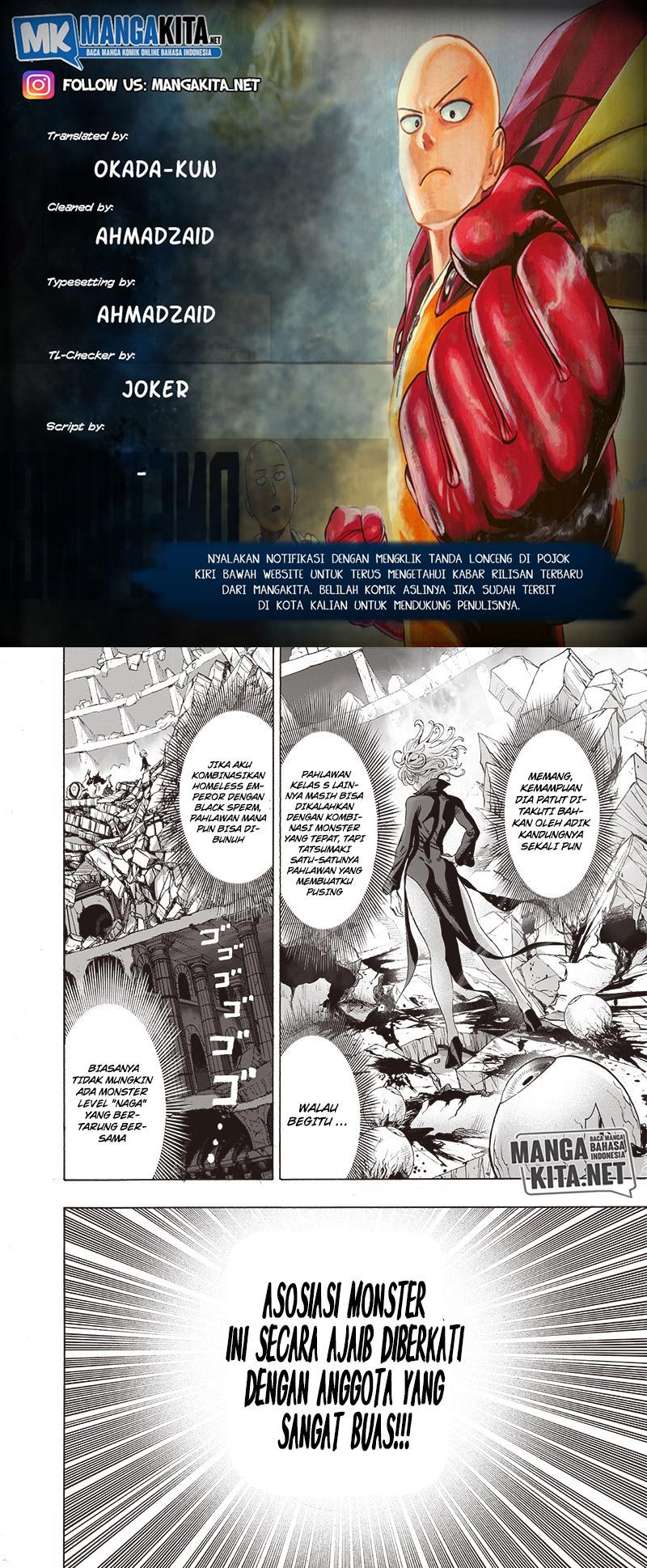 Read One Punch-Man ID Manga Online