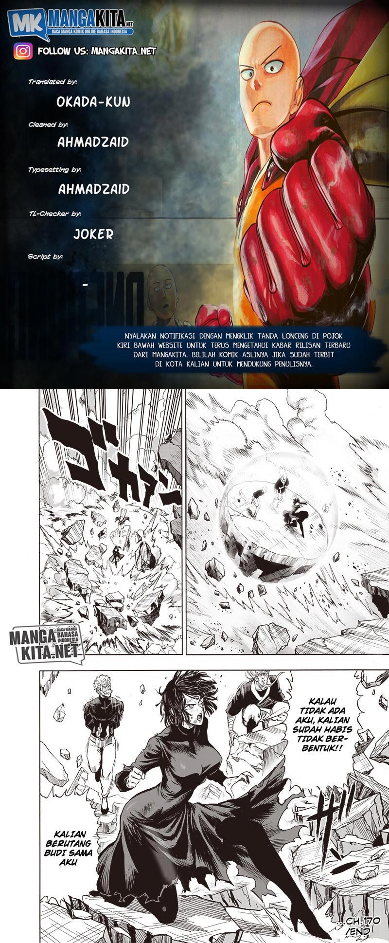 Read One Punch-Man ID Manga Online