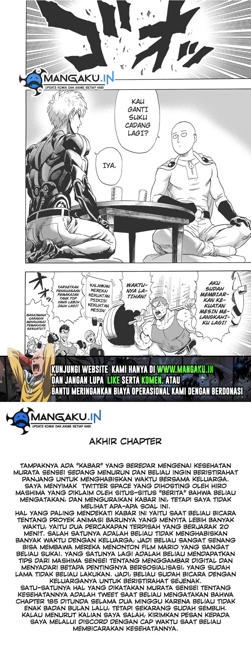 Read One Punch-Man ID Manga Online