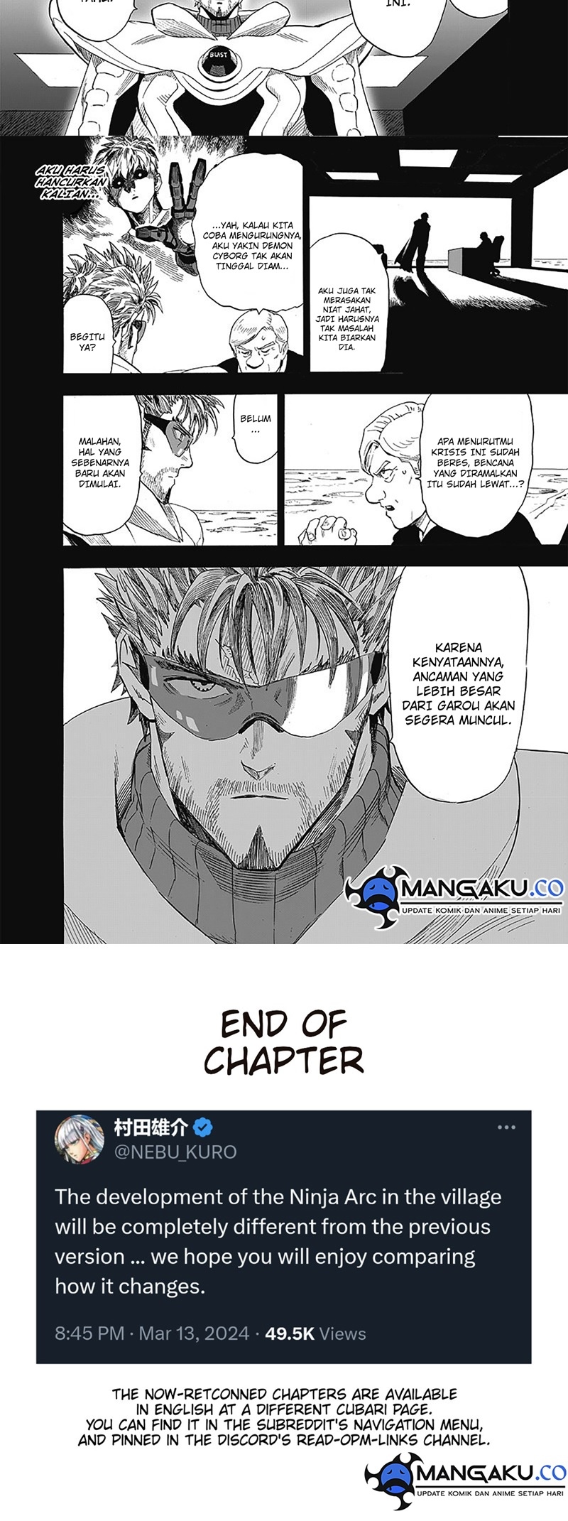 Read One Punch-Man ID Manga Online