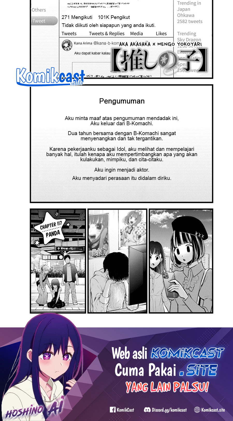 Read Oshi no Ko ID Manga Online