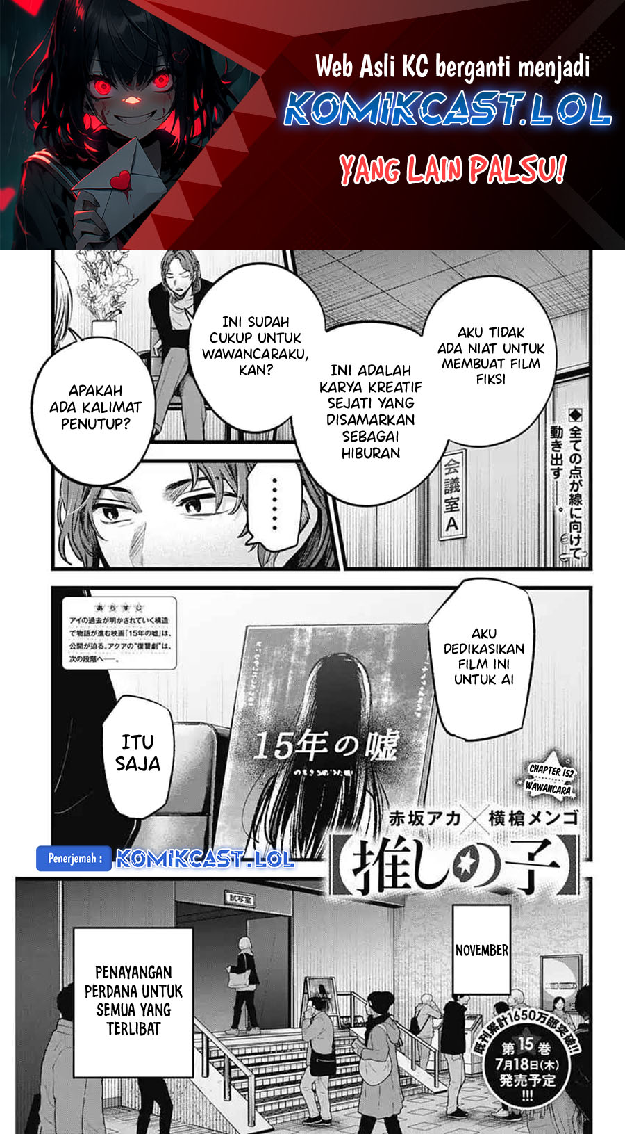 Read Oshi no Ko ID Manga Online