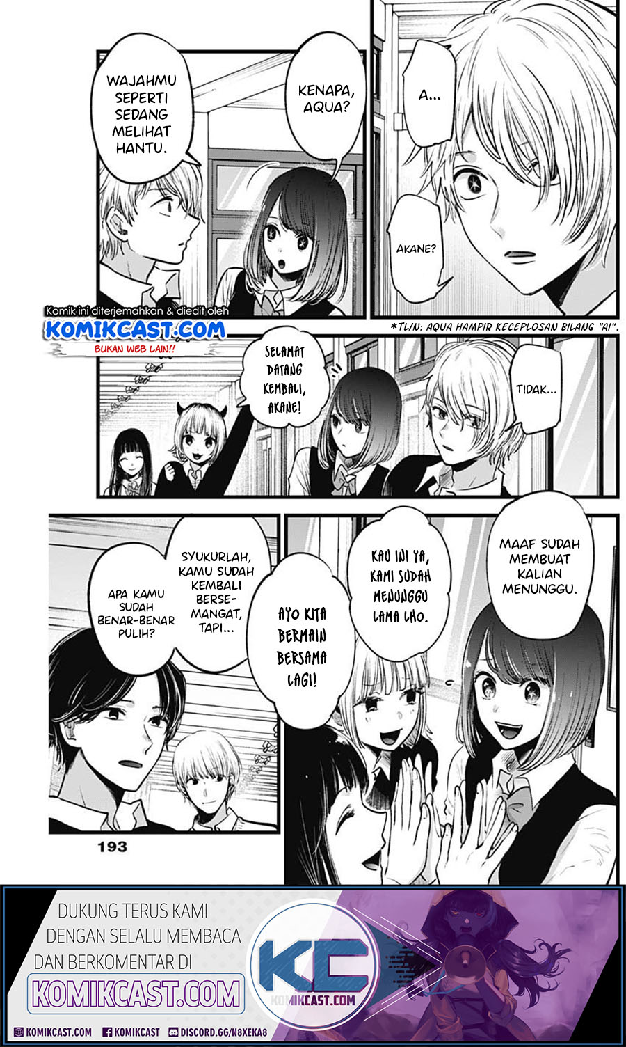Read Oshi no Ko ID Manga Online