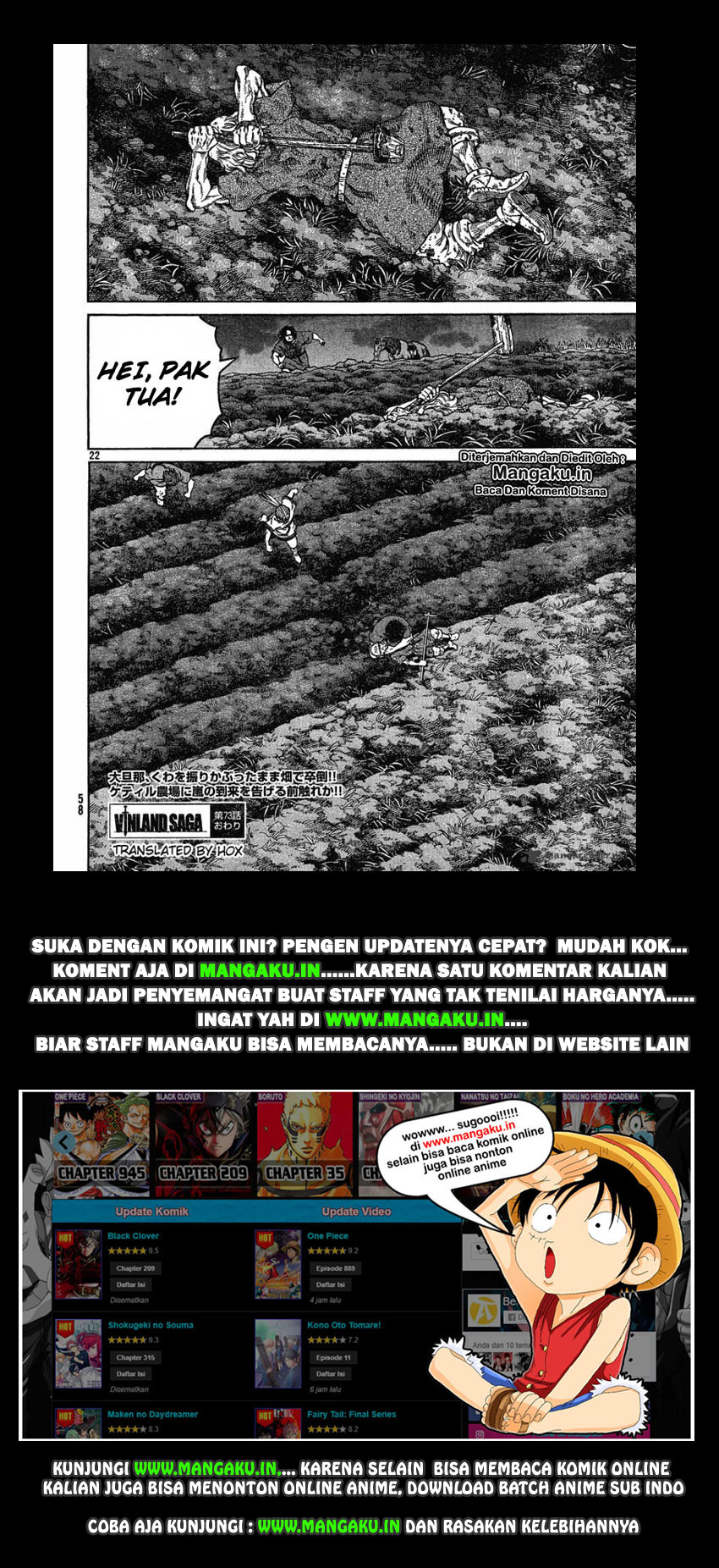 Read VIDland Saga ID Manga Online