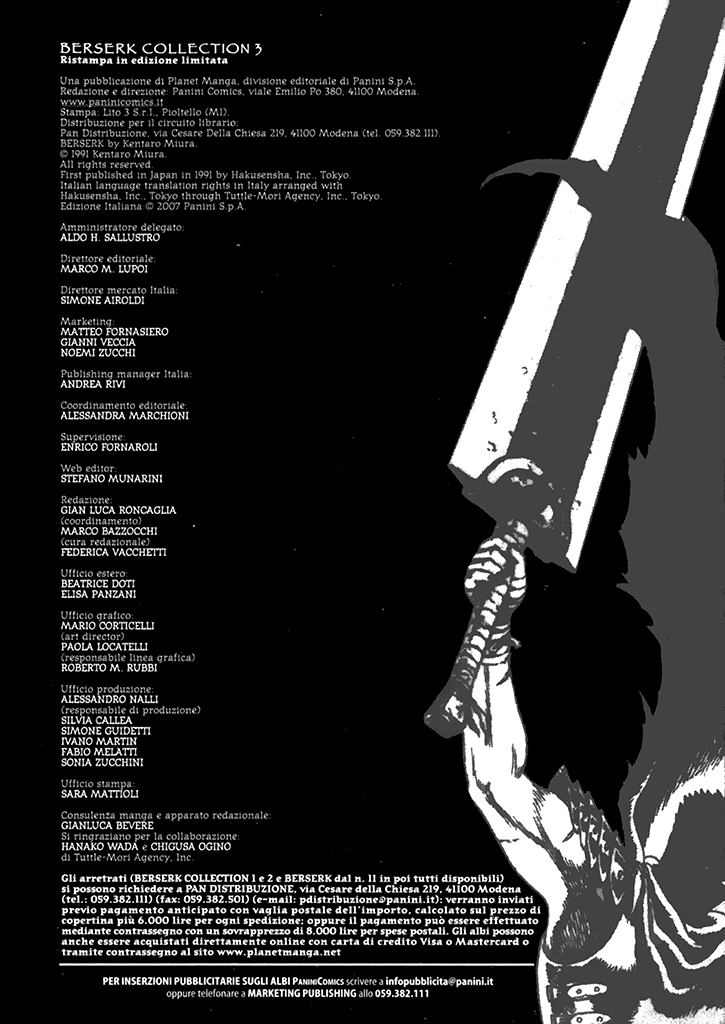 Read Berserk IT Manga Online