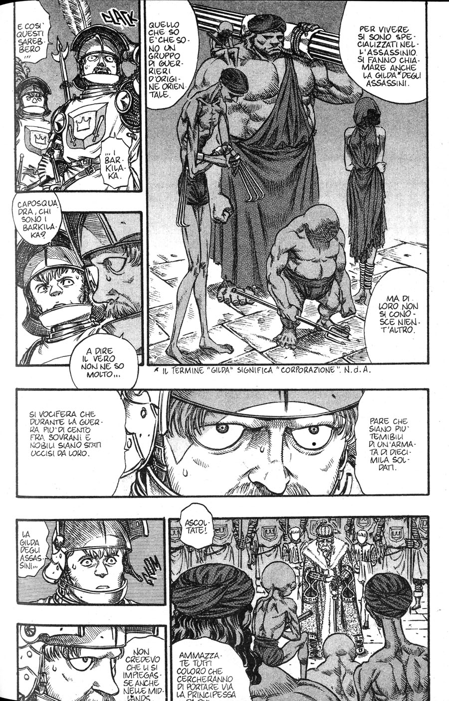 Read Berserk IT Manga Online