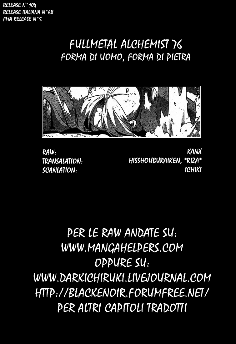Read Fullmetal Alchemist IT Manga Online