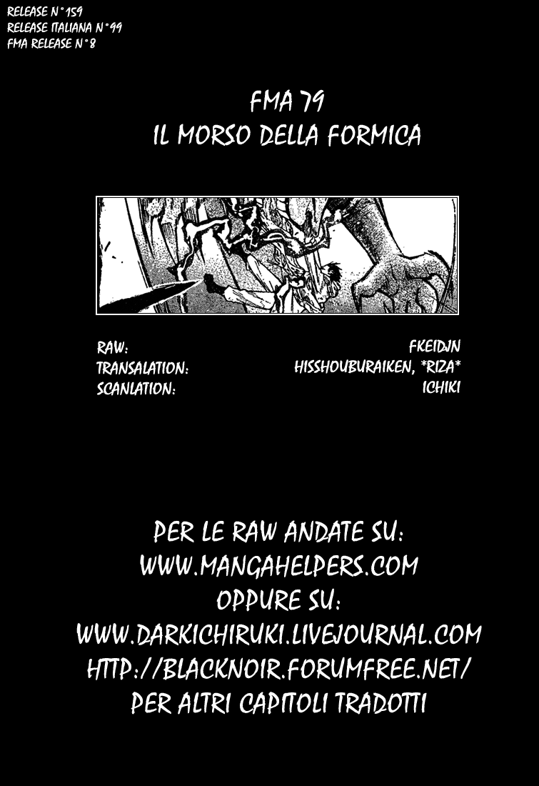 Read Fullmetal Alchemist IT Manga Online