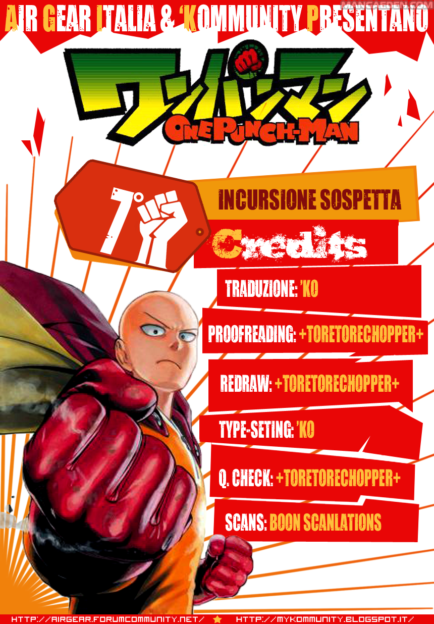 Read One Punch-Man IT Manga Online