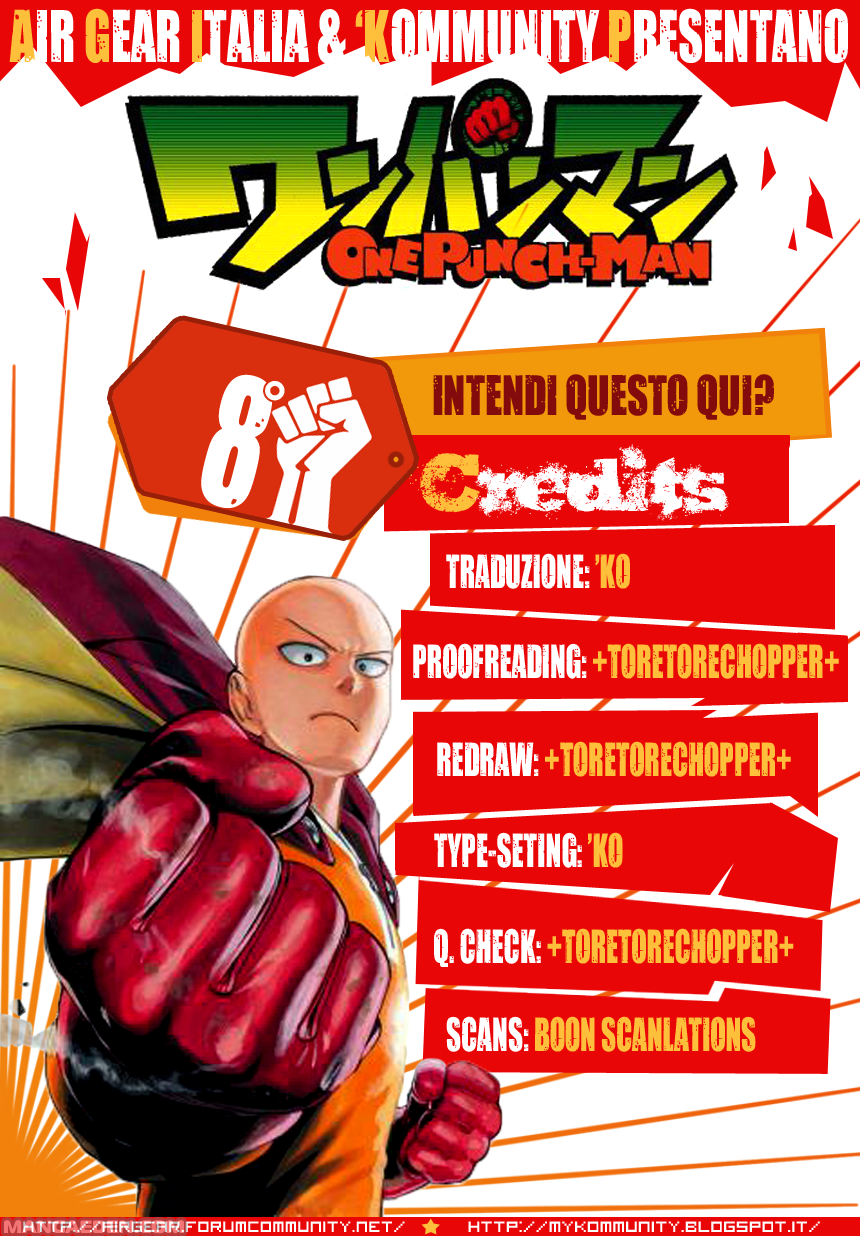 Read One Punch-Man IT Manga Online