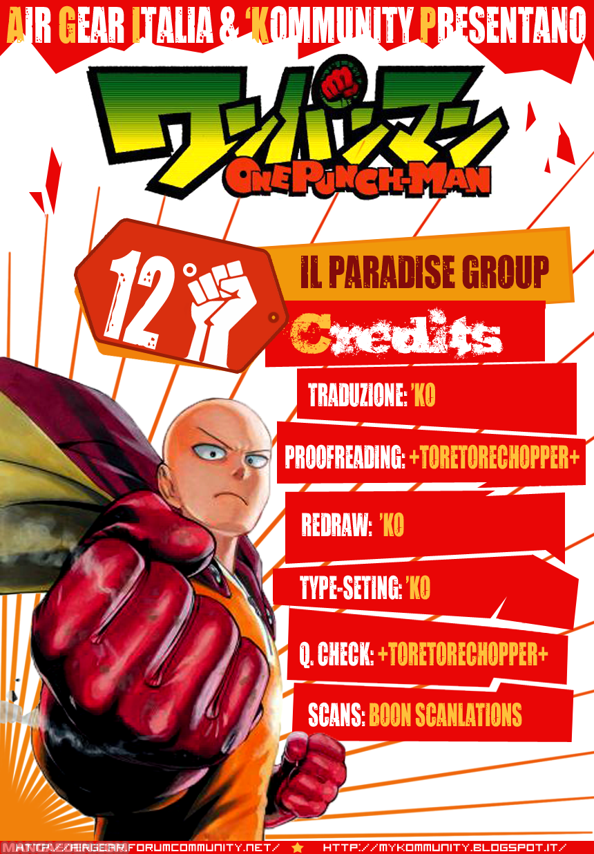 Read One Punch-Man IT Manga Online
