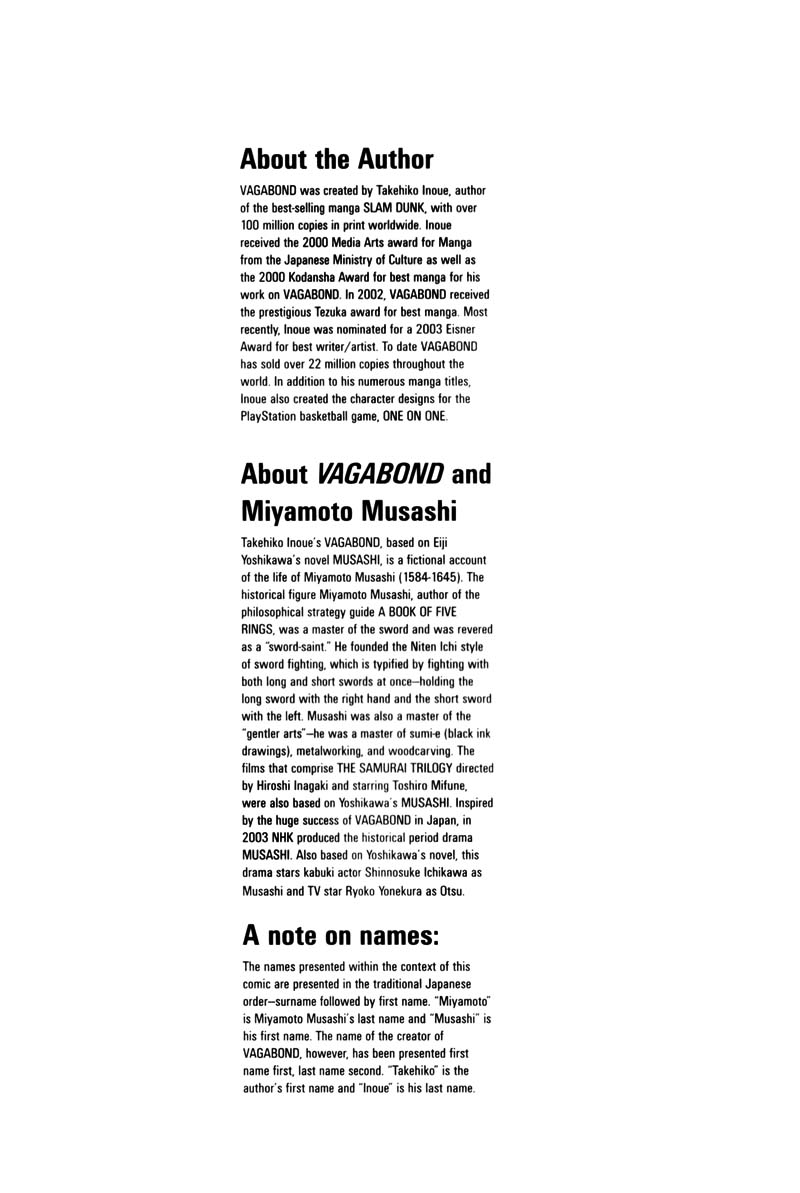 Read Vagabond IT Manga Online